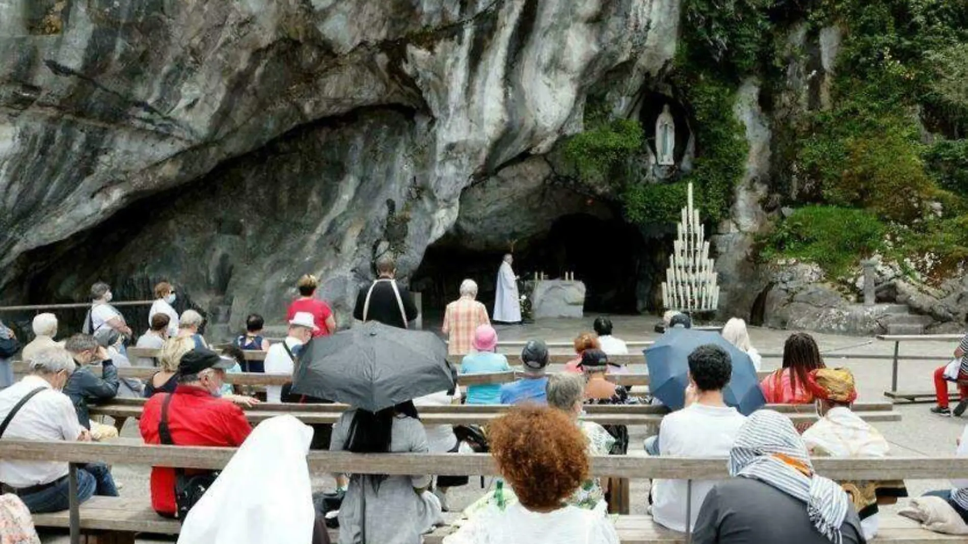 Santuario de Lourdes-AFP